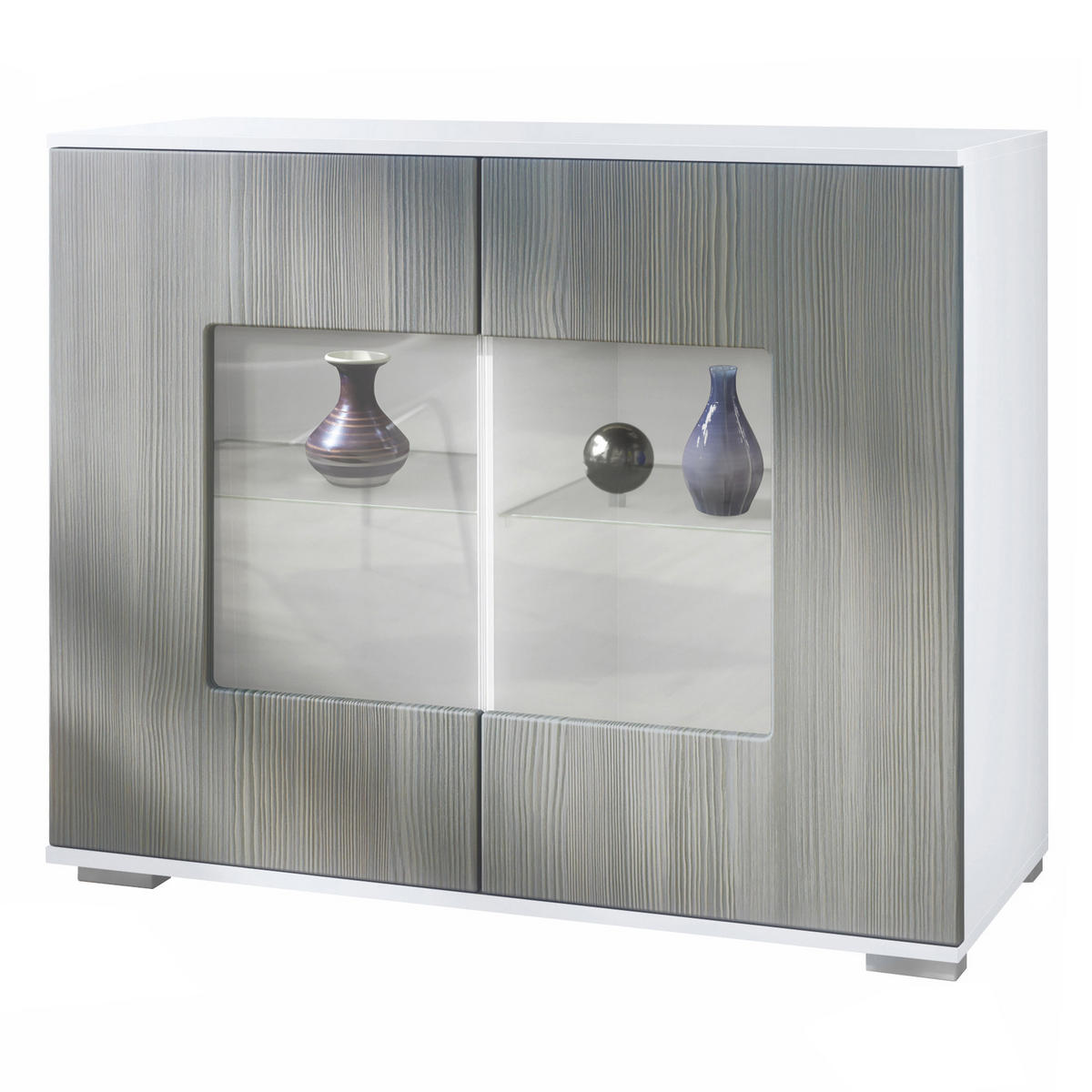 KOMMODE Grömitz Avola-Anthrazit - Anthrazit, Holzwerkstoff (92.5/75.5/35cm) - Vladon
