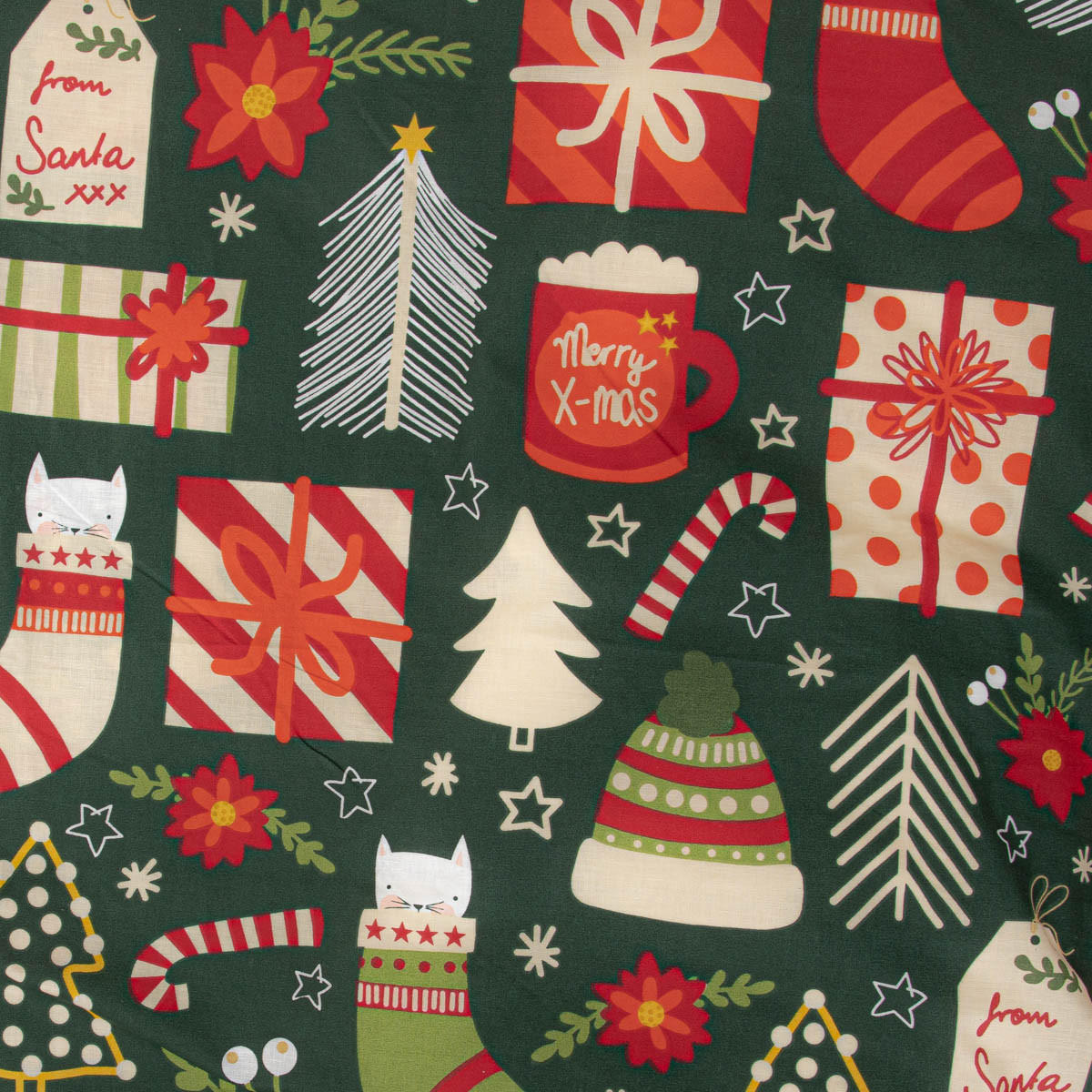 BETTWÄSCHE Sente Baumwolle 220/200 cm - Multicolor, Textil (220/200cm) - Homla