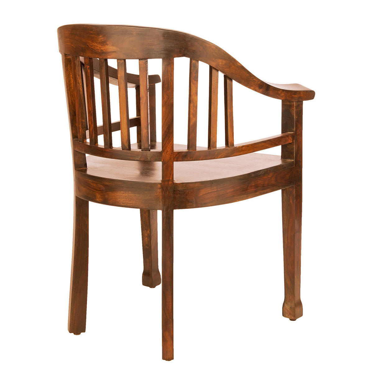 STUHL Hopkins - Braun, Holz (55/81/54cm) - Butlers