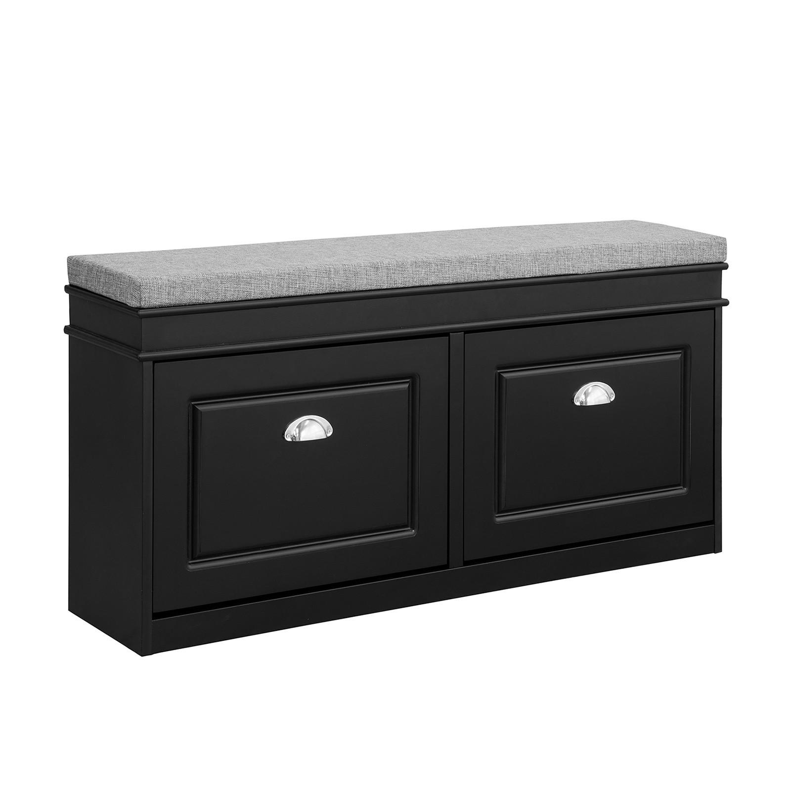 SKOHYLLA Svart 51x104x24cm 52/104/24 cm
