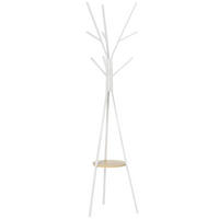 GARDEROBENSTÄNDER Weiss - Weiß, Holz/Metall (45/45/180cm) - Jamb