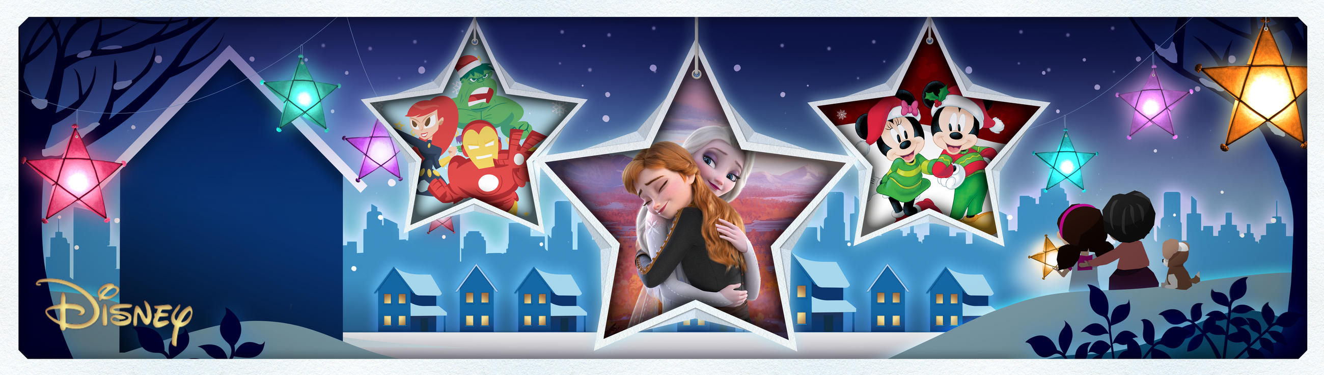 Disney dárky pro děti ilustrace