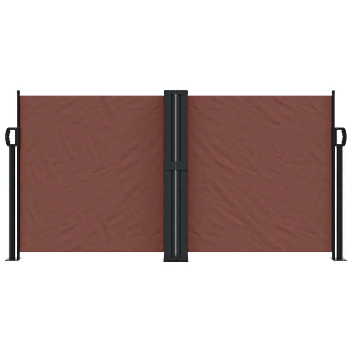SEITENMARKISE Ausziehbar Braun 120x600 cm - Braun, Textil (600/120/600cm) - furnicato