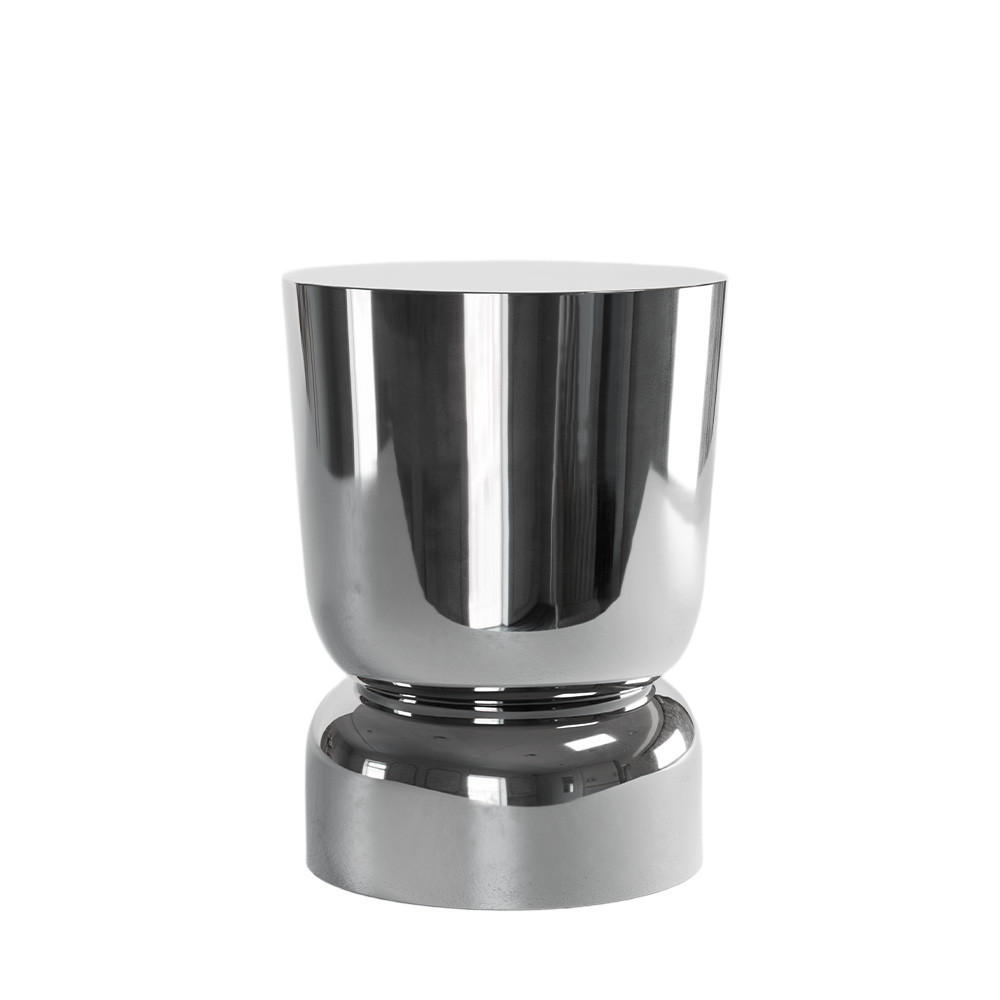 BEISTELLTISCH - Metall - Chrom - Chromfarben, Metall (32/32/44cm) - Drawer