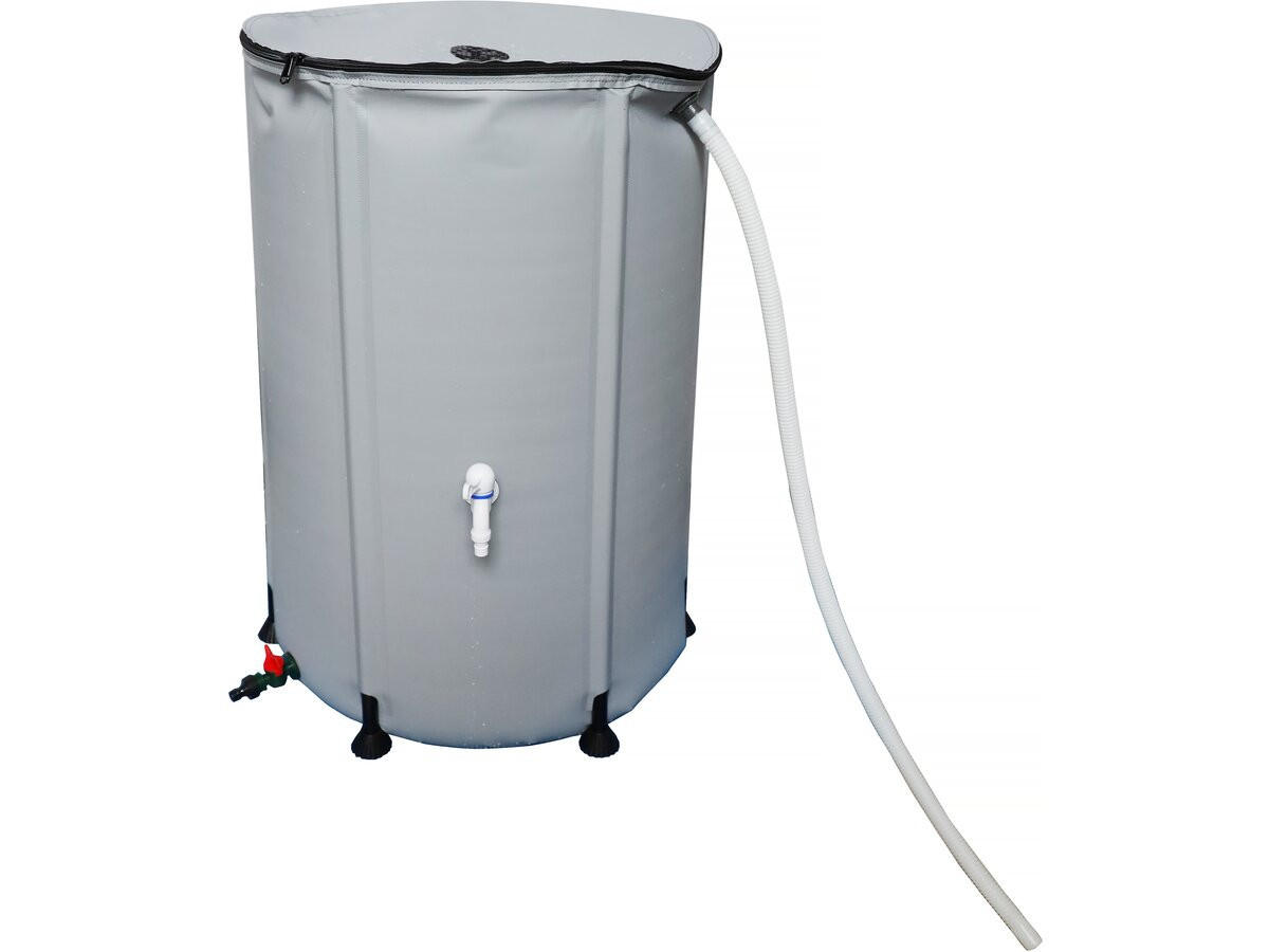 Habitat Garten Regenwassertank Grau 60x88x60 cm