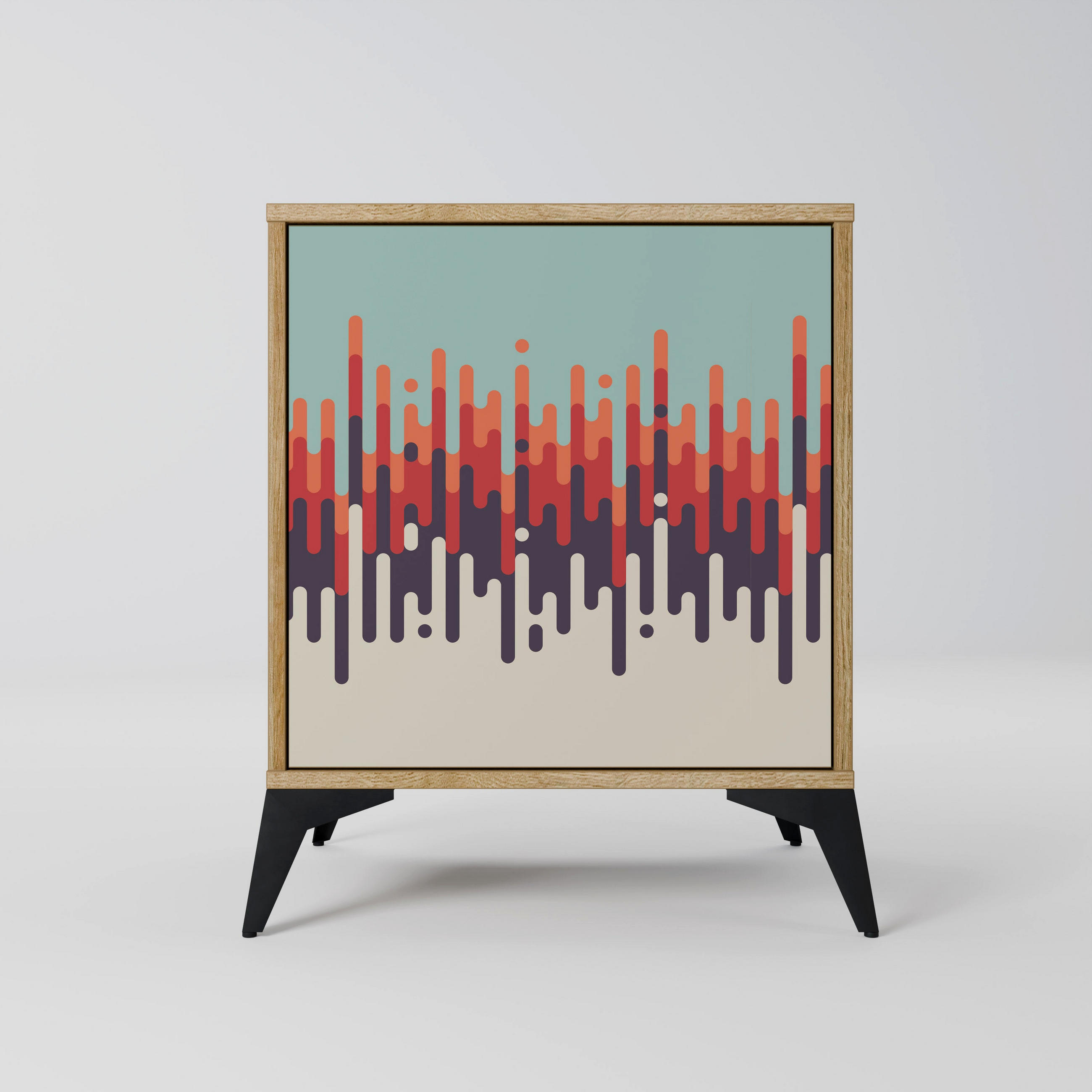 SpaceRebels Sideboard Eiche 57.5x70.5x42 cm