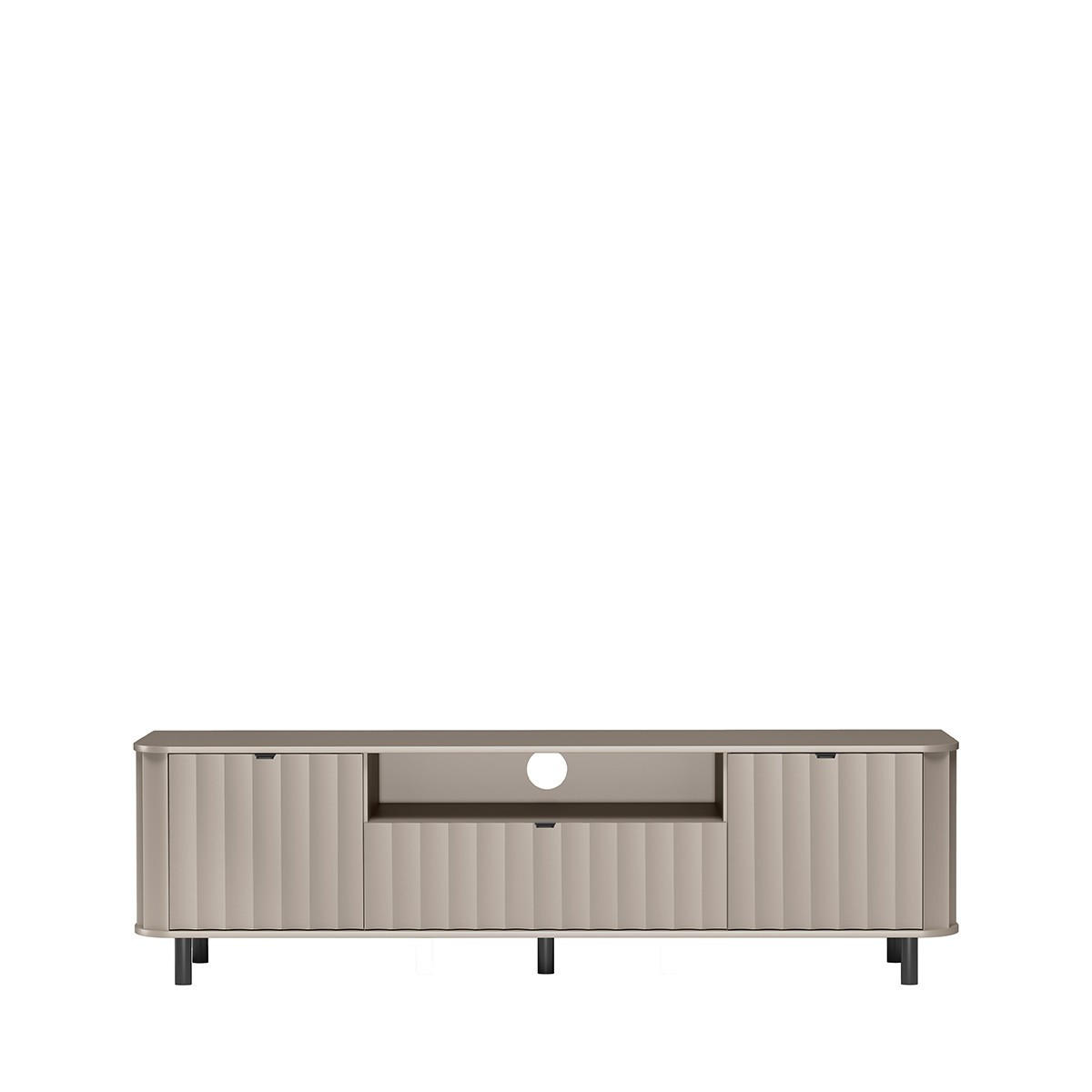 LOWBOARD MODERNO 196/57/40,5 cm, Beige - Beige, Holzwerkstoff (196/57/40.5cm) - MASSENO