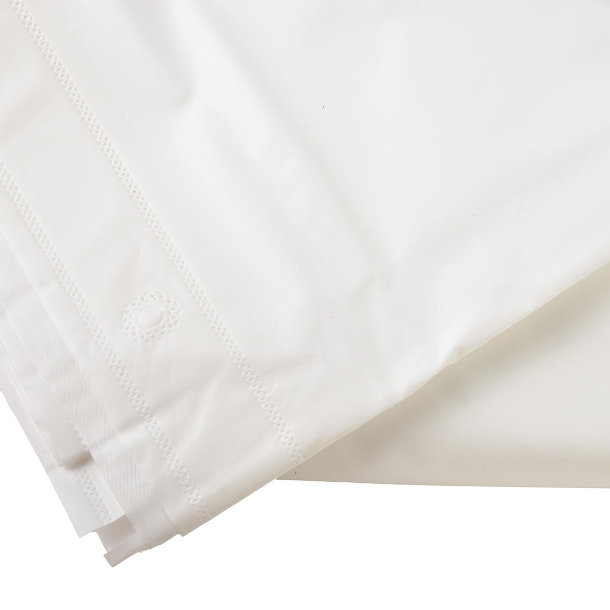 DUSCHVORHANG Zac Weiß 180/180/180 cm Textilien - Weiß, Textil (180/180cm) - Mondex