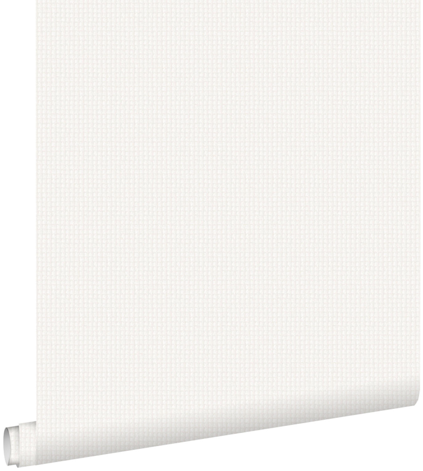 TAPETE Stickmuster 53 cm x 10.05 m - Weiß, Papier (53/1000cm) - ESTAhome