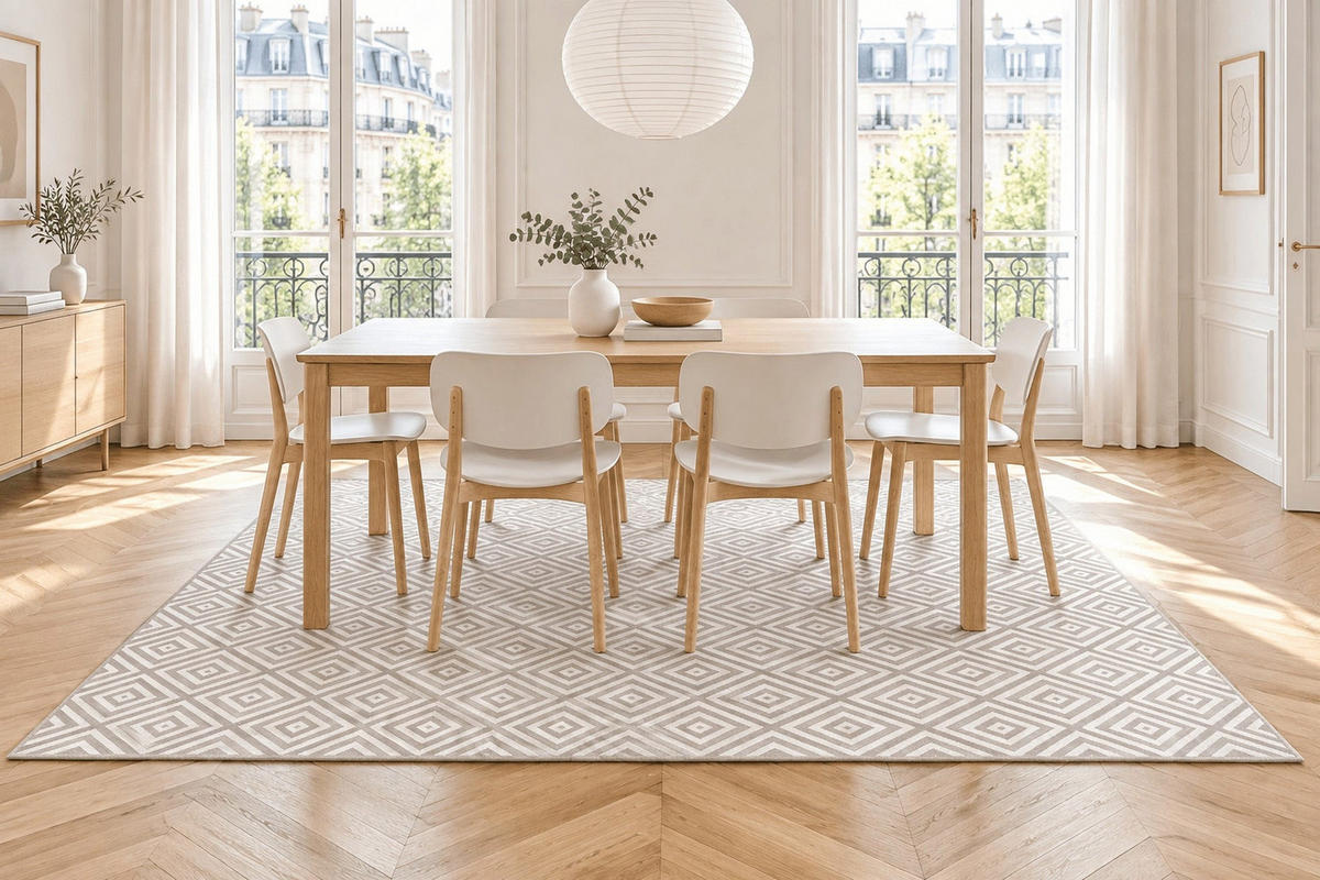 TEPPICH für Innen- und Außenbereiche grau - Grau, Textil (80/150cm) - AFK Living
