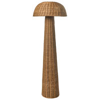 STEHLAMPE Naturfarben Alero - Naturfarben, Kunststoff (41/41/120cm) - Beliani