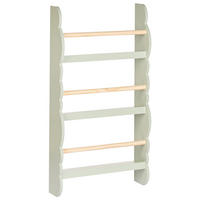 RAFT DE PERETE 80 cm verde deschis Rigolet - verde deschis, compozit lemnos (43/80/14cm) - Beliani