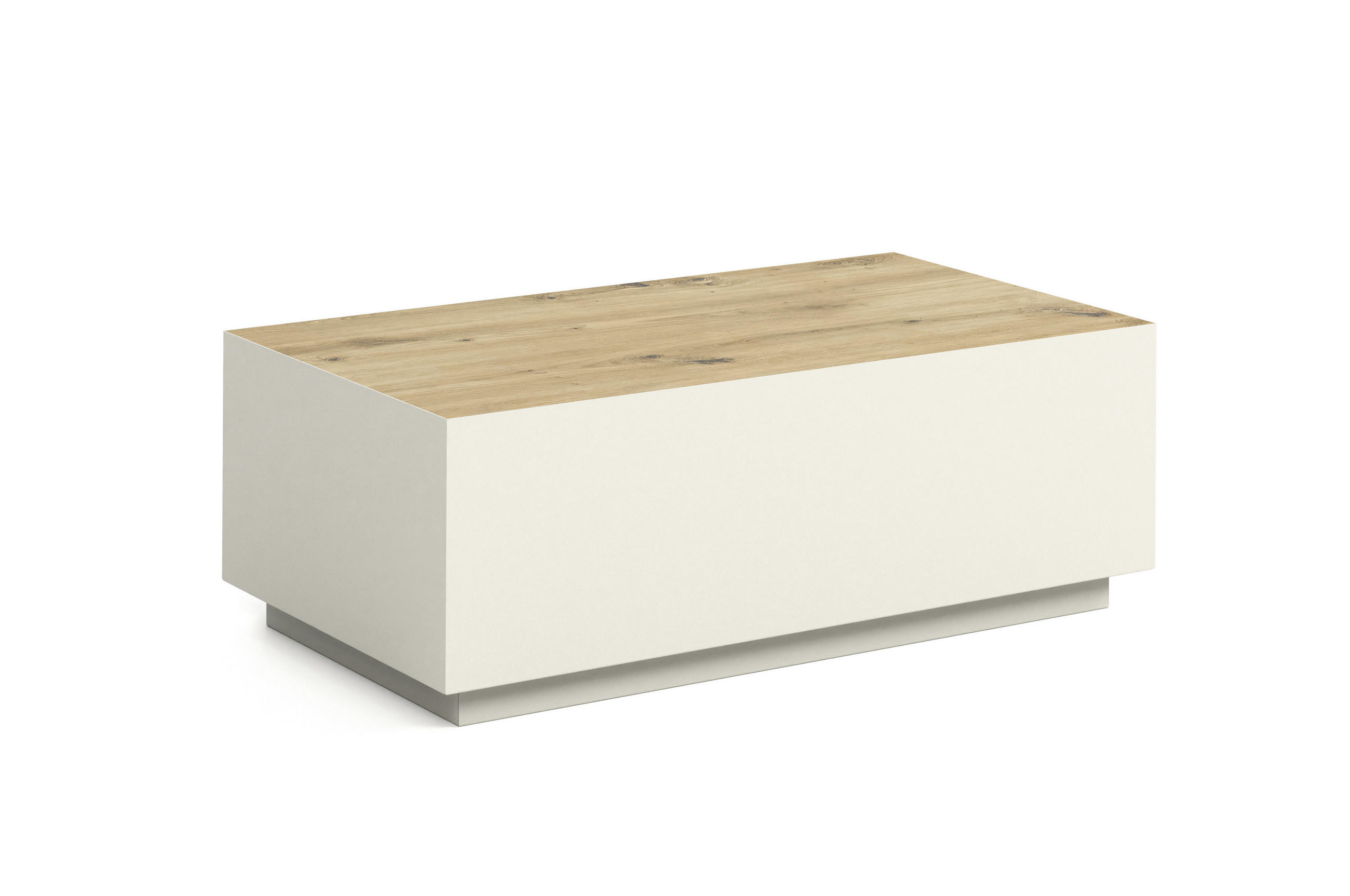 COUCHTISCH MORISS - Kaschmir/Eiche Artisan, Holzwerkstoff (55/100/36cm) - Meblini