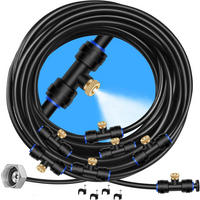 BEWÄSSERUNGSSYSTEM Nebelsystem 8m - Schwarz, Kunststoff (800/1/1cm) - Weltevree