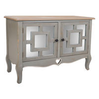 KONSOLE aus Holz 83x36x57 cm - Grau, Holz (36/83/56.5cm) - Wanderlust