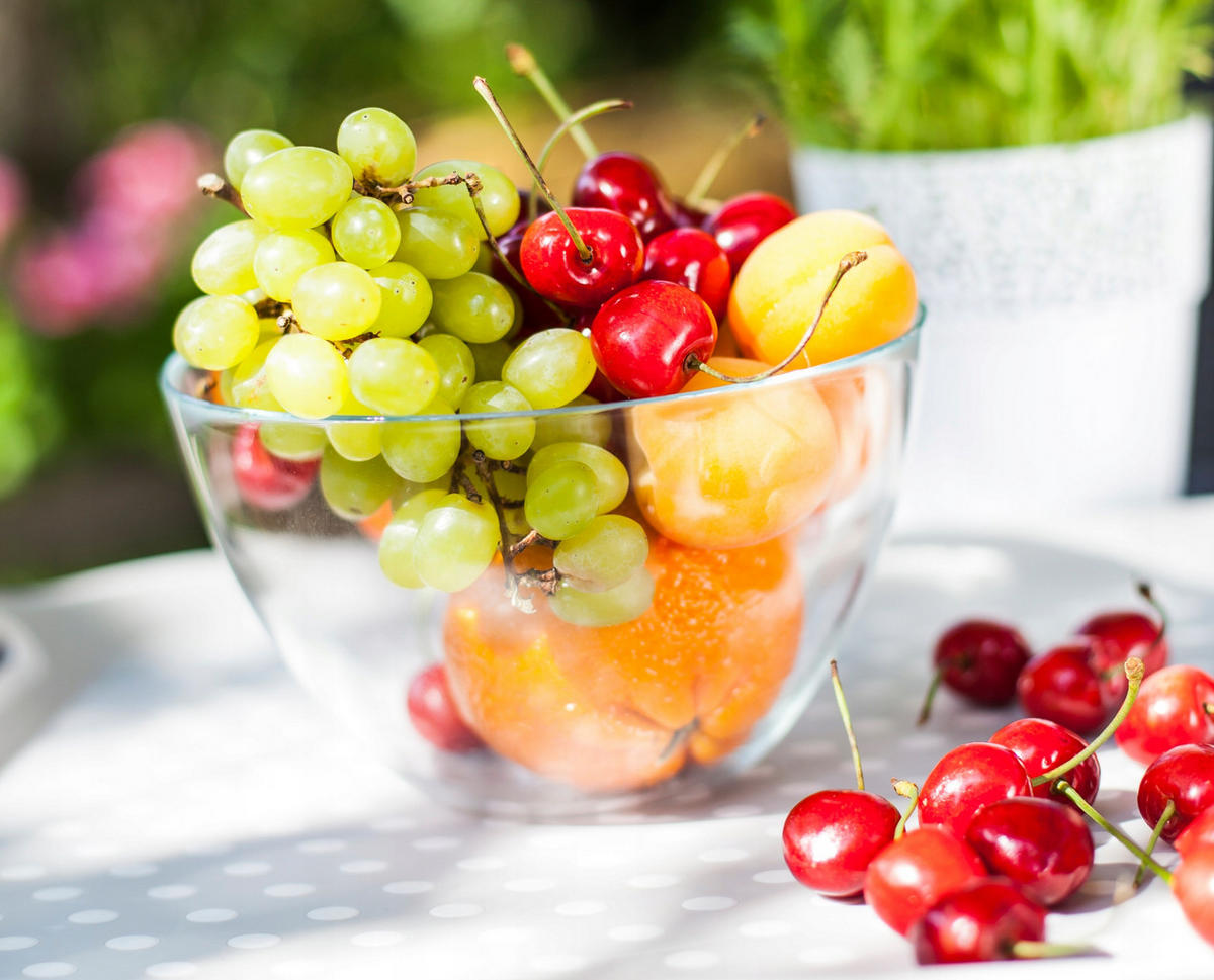 SALATSCHÜSSEL aus Glas 17 cm, 2 Stück - Transparent, Glas (17cm) - KADAX