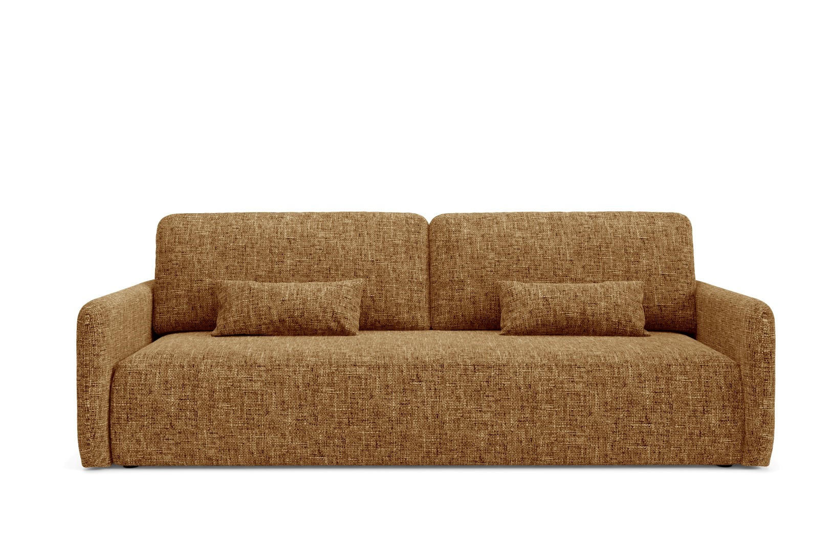 SCHLAFSOFA mit Bettkasten Gelb - Gelb/Schwarz, Holz/Holzwerkstoff (217/86/102cm) - Furnisell