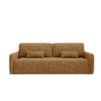 SCHLAFSOFA mit Bettkasten Gelb - Gelb/Schwarz, Holz/Holzwerkstoff (217/86/102cm) - Furnisell