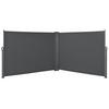 SEITENMARKISE Alcazaba - Grau, Textil (300/160cm) - pro.tec