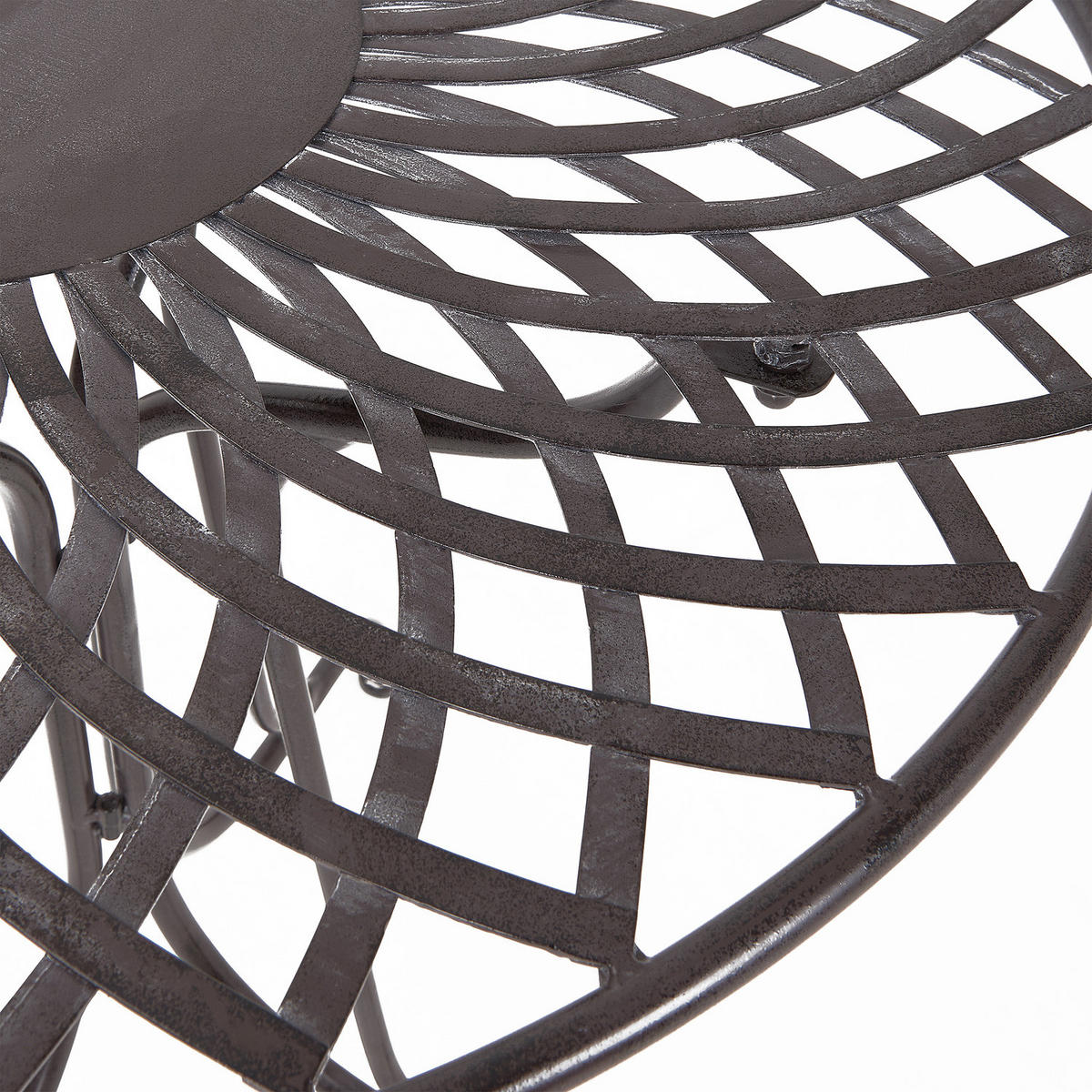 GARTENMÖBEL-SET (3-teilig) Mandala Garden - Braun, Metall - Butlers