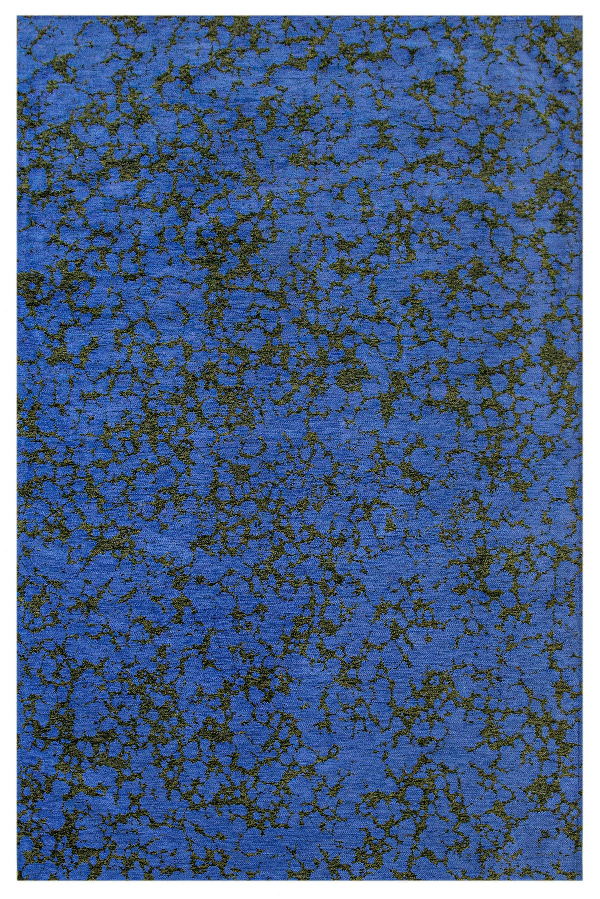 TEPPICH modern Flachgewebe GLOOM Blau 140x200 cm - Blau, Textil (140/200cm) - Novatrend