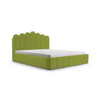 POLSTERBETT Bett 03 - 180x200 - Green - Grün, Holz/Textil (180/200cm) - Möblo
