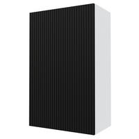 KÜCHENHÄNGESCHRANK Lamello W4/60/1 Schwarz Matt / Weiß 60 / 32,5 / 96cm - Schwarz/Weiß, Holz/Holzwerkstoff (60/96/32.5cm) - Feldmann-Wohnen