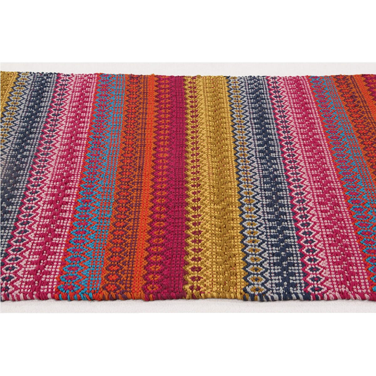 TEPPICH Moderner für Wohn- und Schlafzimmer DAKAR Mehrfarbig 60 x 90 cm - Multicolor, Naturmaterialien (60/90cm) - Novatrend