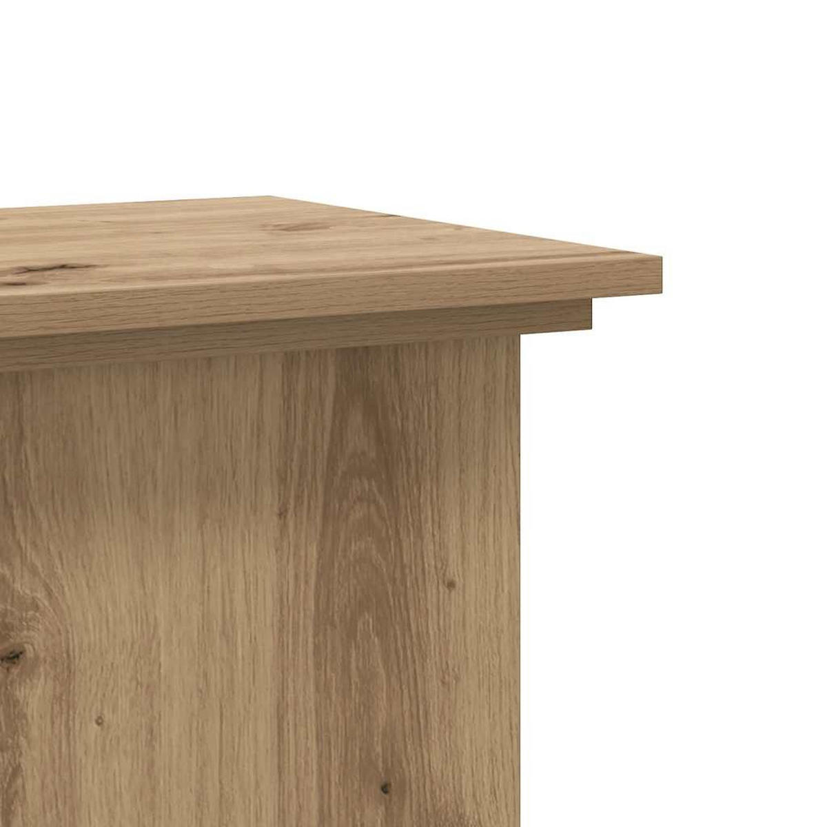 PFLANZENSTÄNDER Artisan-Eiche 33/33/80 Cm Holzwerkstoff - Braun, Holzwerkstoff (33/80/33cm) - vidaXL