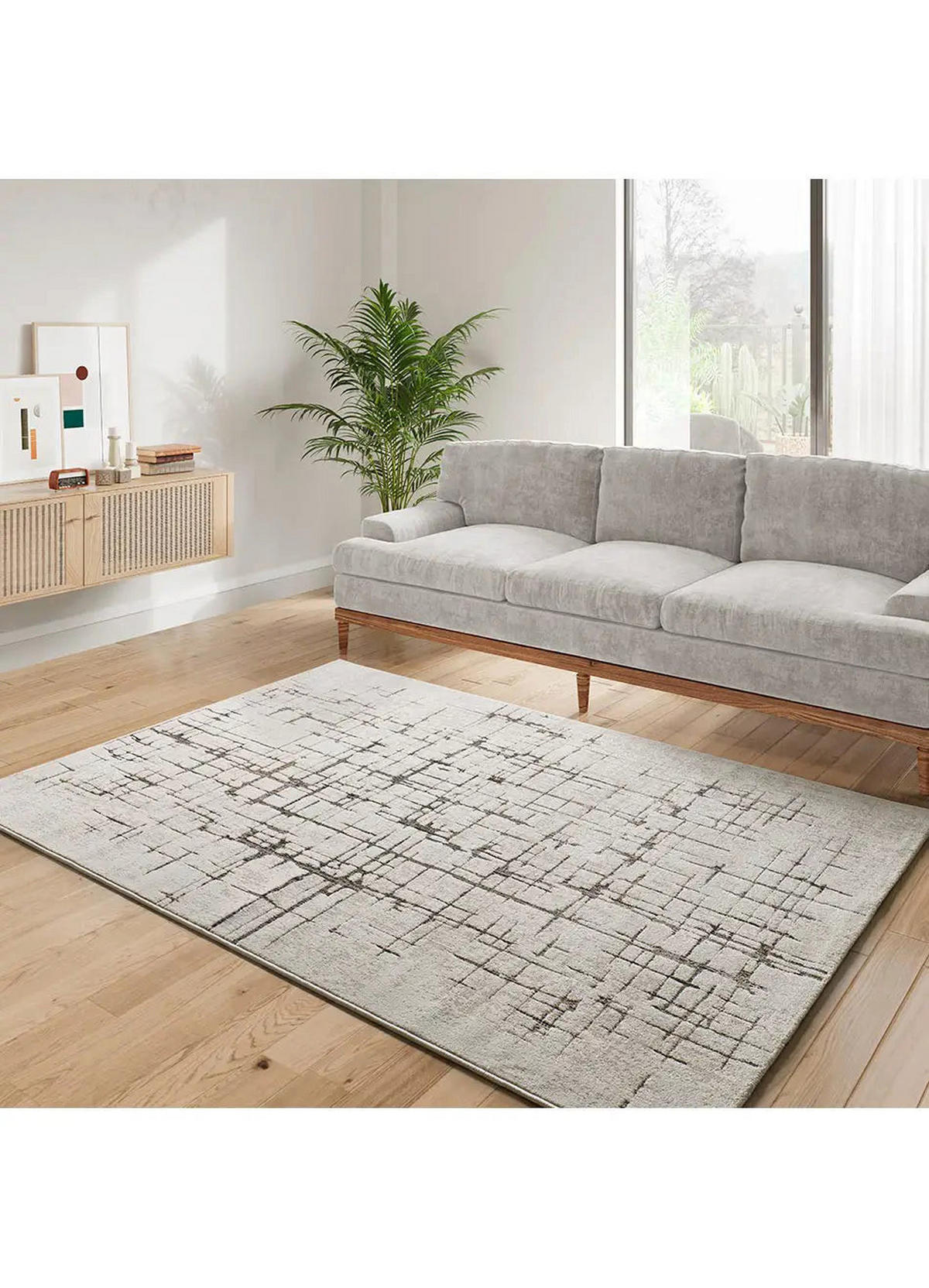 WEBTEPPICH Creme / Braun Ceres 160/235 cm - Creme, Naturmaterialien/Textil (160/235cm) - Atticgo