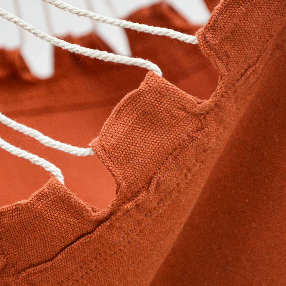 XL HÄNGESESSEL 155/125 cm Belastbar bis 100kg Terra cotta - Orange, Textil (125/140/155cm) - Amanka