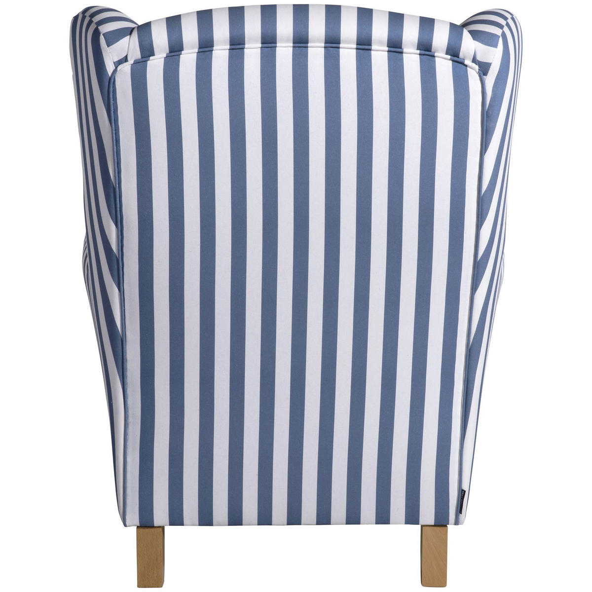 OHRENBACKENSESSEL Karlen Flachgewebe blau - Blau, Kunststoff (77/103/86cm) - 58aufmkessel