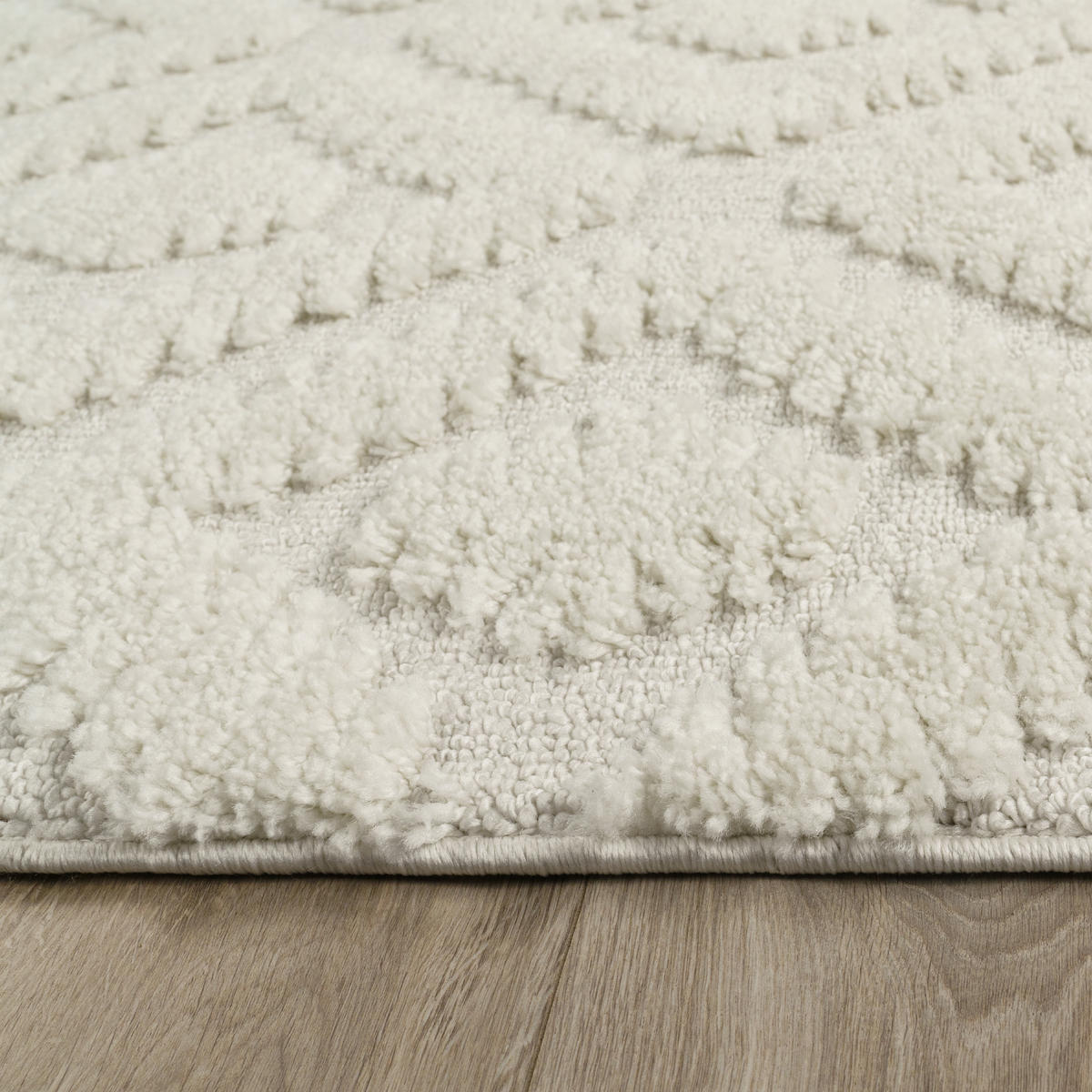 HOCHFLORTEPPICH 200/280 cm Genua 748 - Creme, Textil (200/280cm) - Paco Home