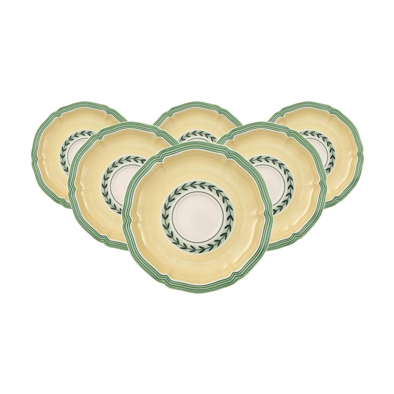 KAFFEE-/TEEUNTERTASSEN French Garden Fleurence bunt ø 14,5 cm 6er Set - Multicolor, Keramik (14.5cm) - Villeroy & Boch