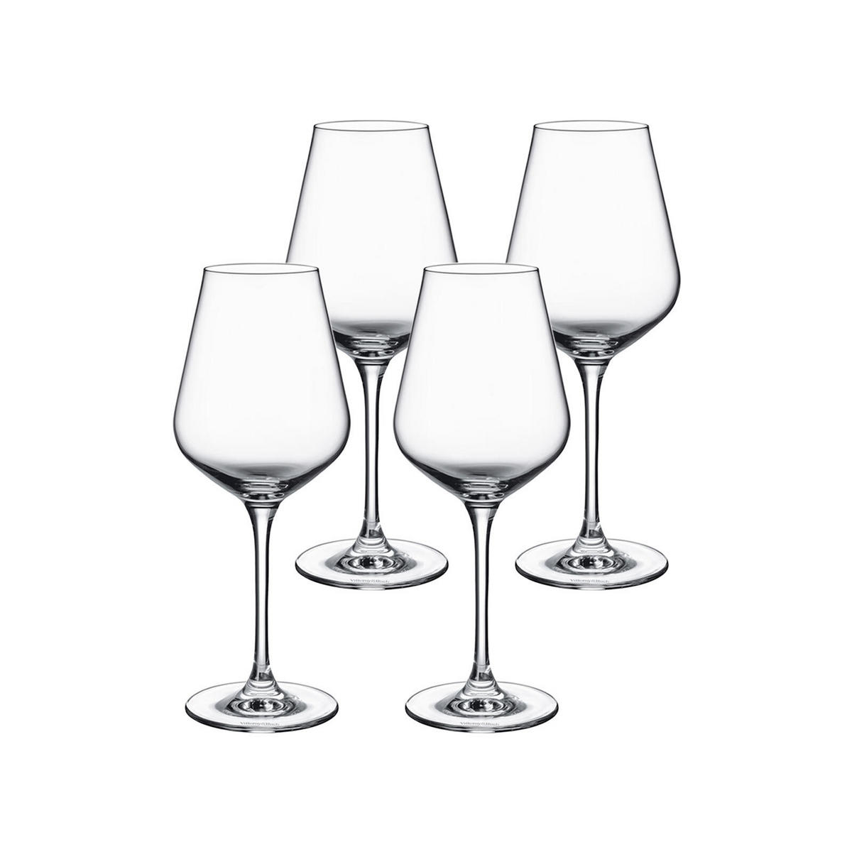 WEISSWEINGLÄSER La Divina transparent 380 ml 4er Set - Transparent, Glas (0.38L) - Villeroy & Boch