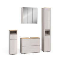 BADMÖBEL-SET Majest Cashmere 4 Teile - Kaschmir, Holzwerkstoff (30.2/96.3/30cm) - Vicco