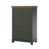KOMMODE EVOLETTA 71/113/42 cm mit 1 Schubladen Hellgrün - Hellgrün, Holzwerkstoff (71/113/42cm) - MASSENO