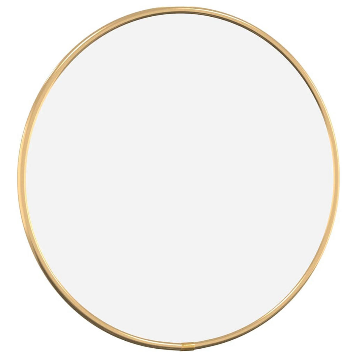 WANDSPIEGEL Golden Ø 30 cm Rund - Goldfarben, Glas (30/30/1cm) - furnicato