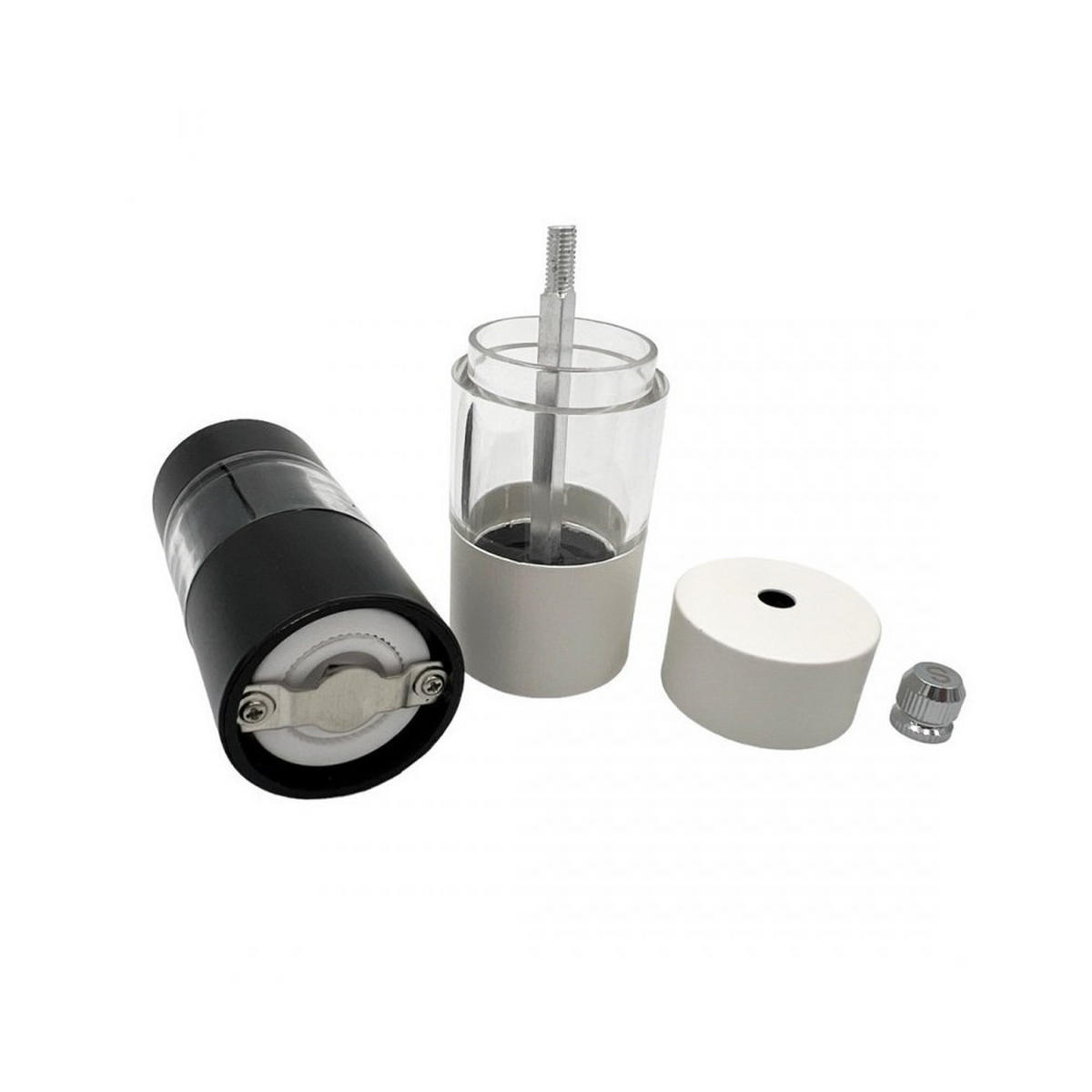 GEWÜRZMÜHLE Weiß 5/5/9 cm 52099 - Weiß, Kunststoff (5/9/5cm) - Brunbeste