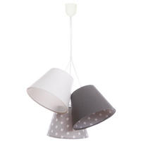 HÄNGELEUCHTE Grau 26/19 cm - Grau, Kunststoff (26/0.8/19cm) - ONZENO