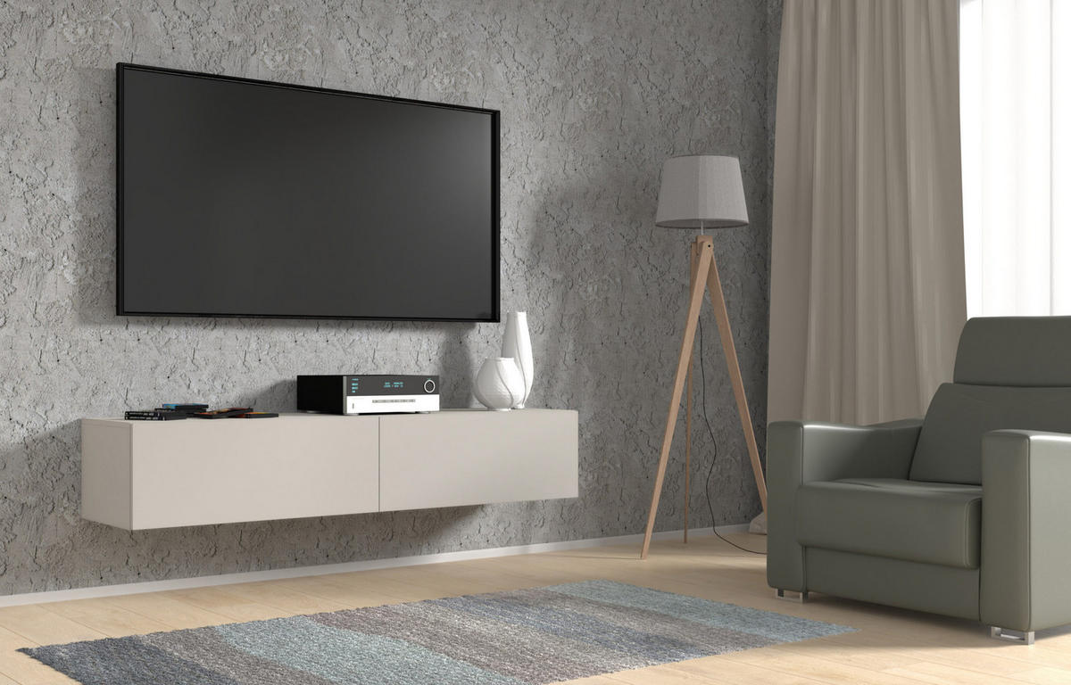 TV LOWBOARD Kaschmir 160/30/40 - Kaschmir, Holzwerkstoff (160/30/40cm) - RAUMHIRSCH FURNITURE