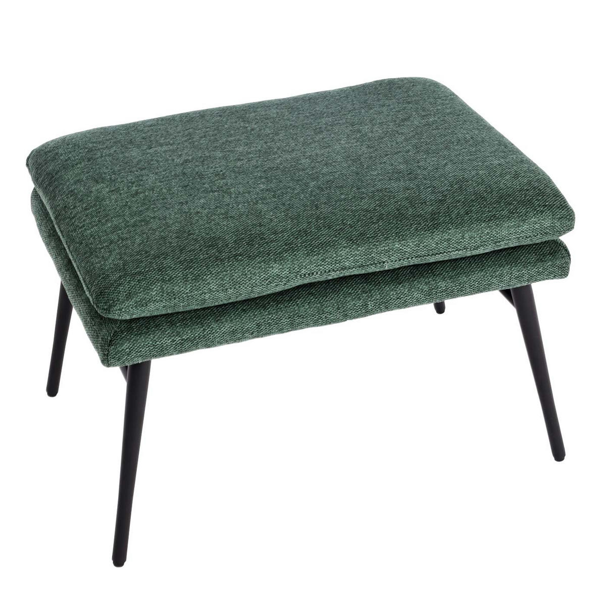 HOCKER Grün - Grün, Textil (56/38/40cm) - MCW