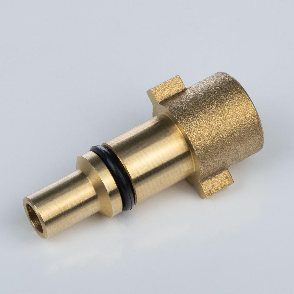 SCHLAUCH Universal Kanalschlauch, 15 m, Düse 1+3, 160 bar, 60 °C, Bajonettanschluss, 1/4 Zoll Gewinde - Multicolor, Kunststoff/Metall (28/7/28cm)