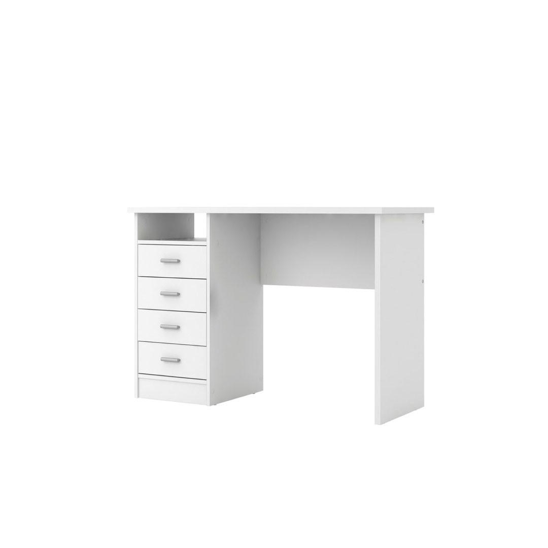 SCHREIBTISCH Weiß - Weiß, Holzwerkstoff (48/110/76cm) - ebuy24