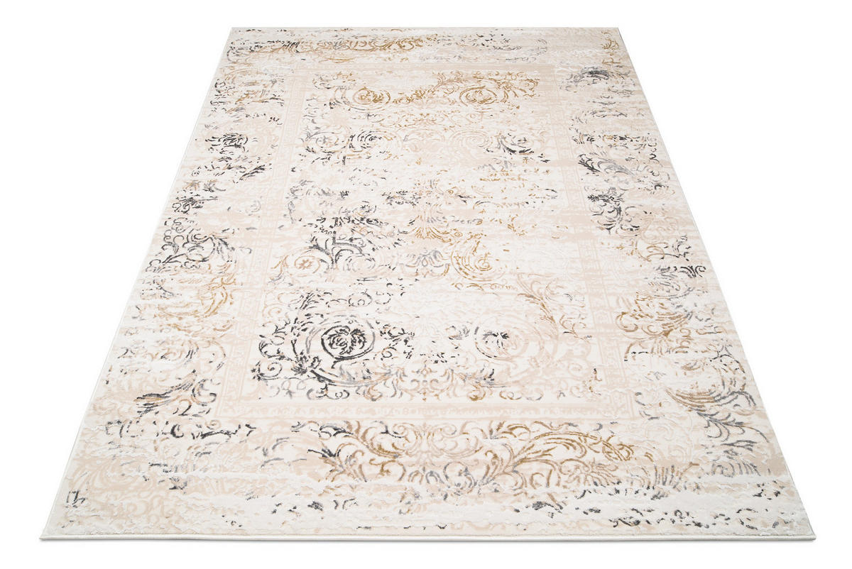 TEPPICH HERA Creme 120/170 cm - Creme, Textil (120/170cm) - Tapiso