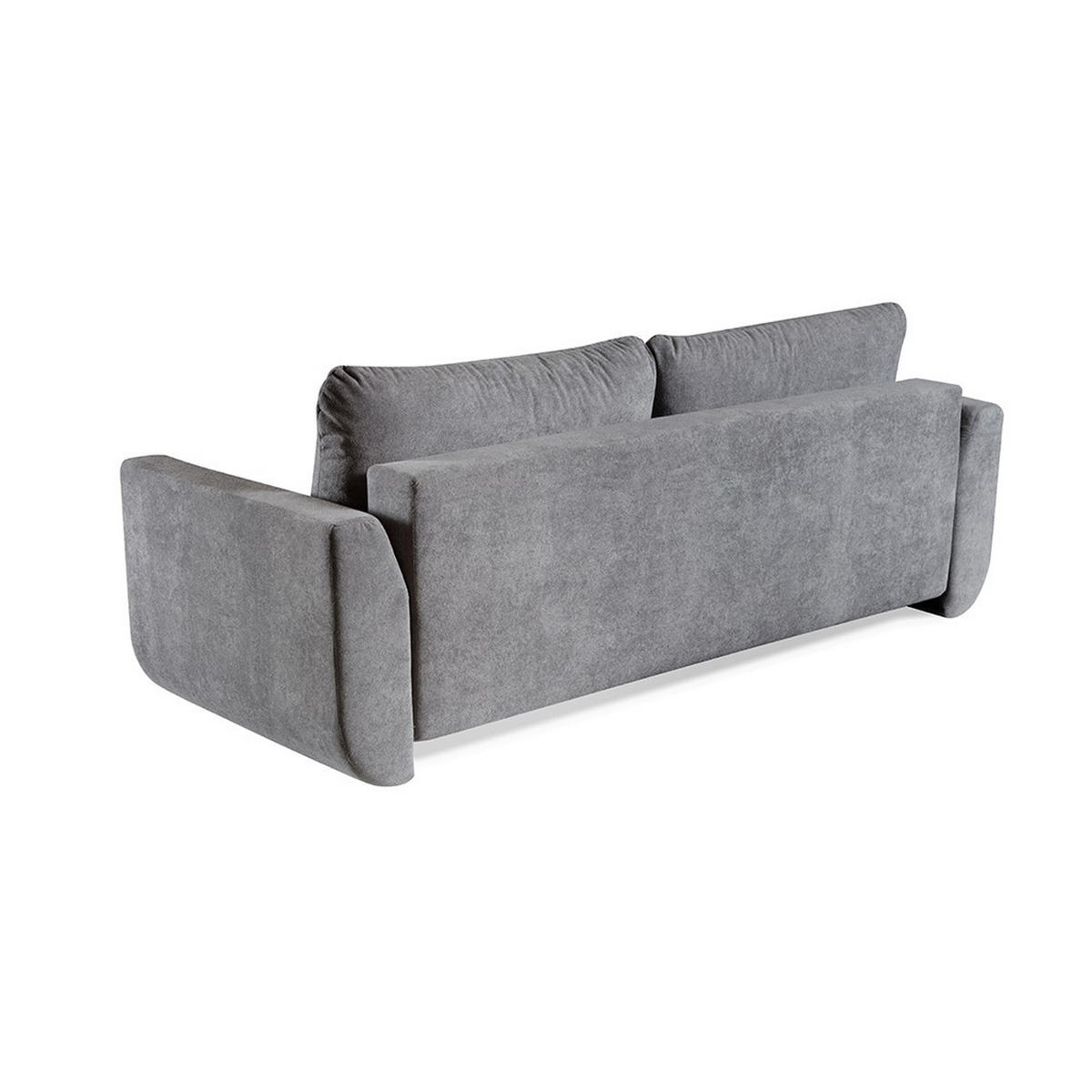 SOFA Delta Beige, mit Schlaffunktion - Beige, Holzwerkstoff (245/93/118cm) - Bettso