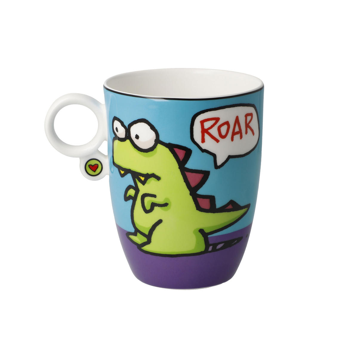 KÜNSTLERTASSE Ed Eck - Roar, Fine Bone China, Bunt, 400 ml - Multicolor, Keramik (0.4L) - Goebel