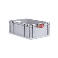 EUROBOX Nextgen Color 22x40x60cm 44 Liter Griffe Rot Offen - Rot, Kunststoff (40/22/60cm) - PROREGAL