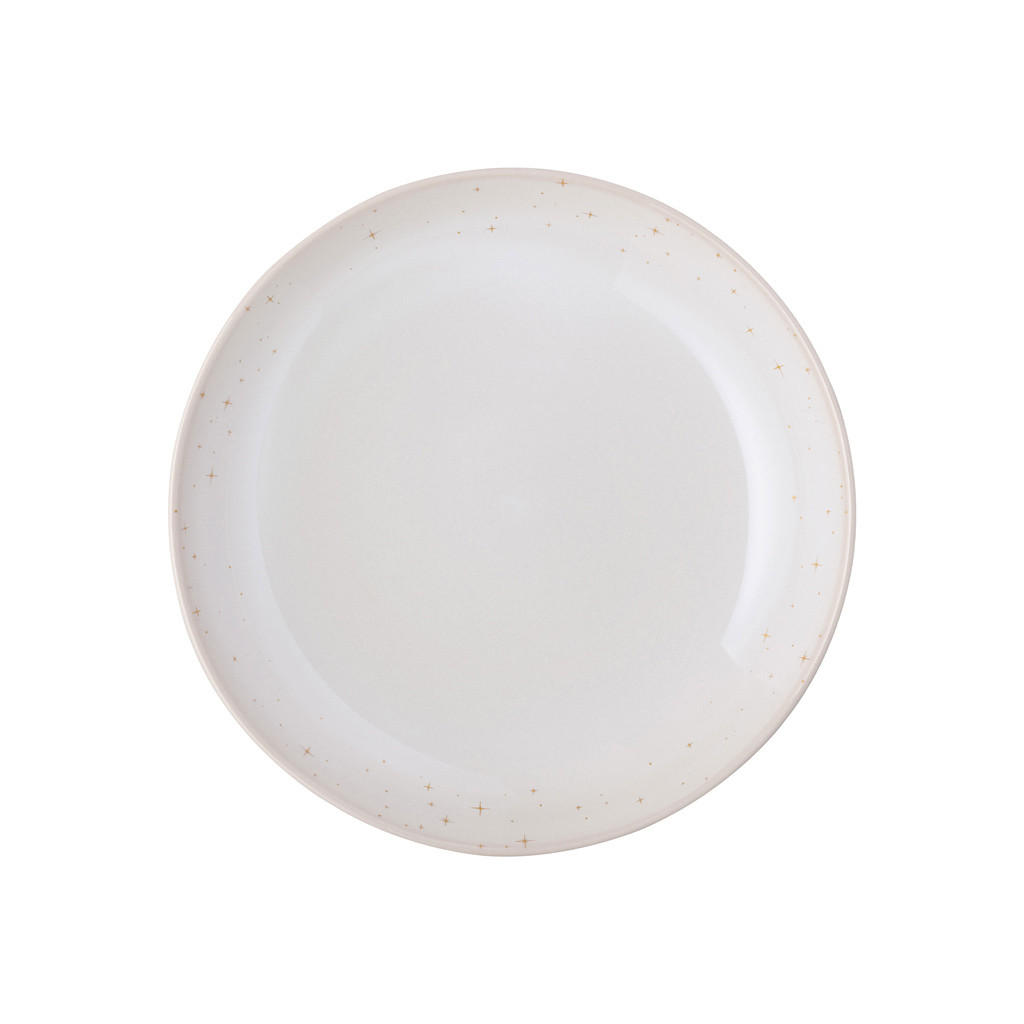 DESSERTSCHALE MIT FUSS Winter Glow beige ø 24 cm - Beige, Keramik (24cm) - like.Villeroy & Boch