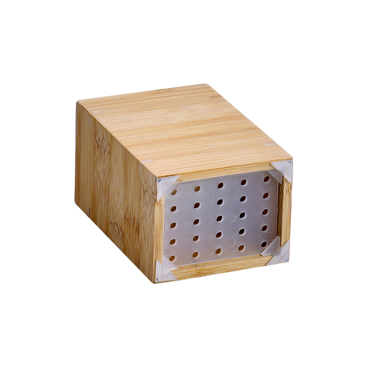 ZAHNPUTZBECHER Bambus 8/6/12 cm - Braun, Naturmaterialien (6.5/12/8.5cm) - Kesper
